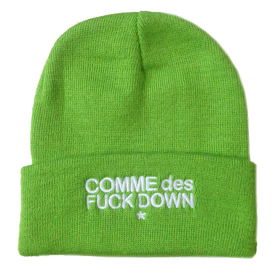 Bonnet COMME DES F DOWN [Vert] - Cliquez sur l'image pour la fermer